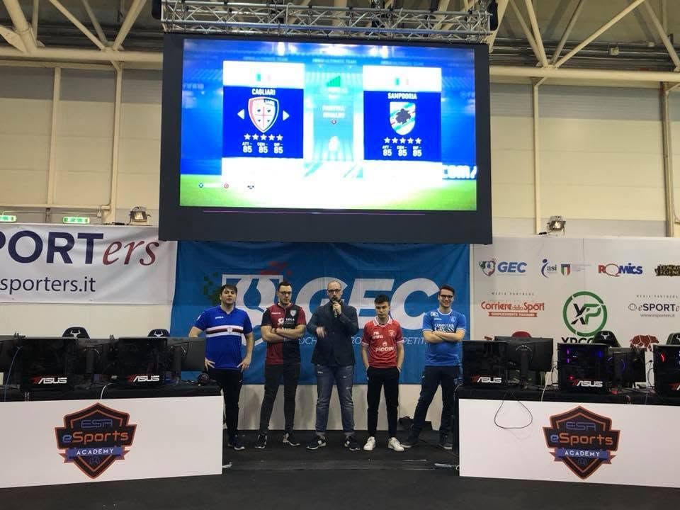 Area tornei al Romics — Roma · fiera