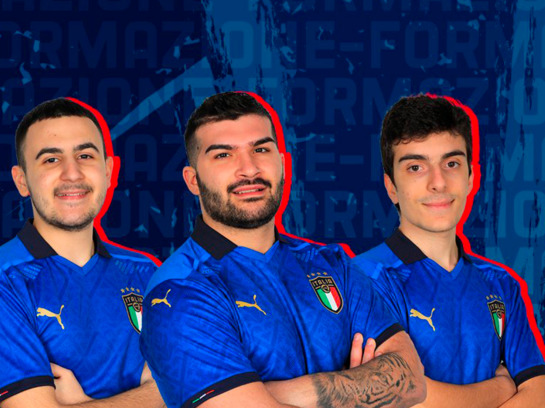 La eNazionale italiana in campo nei Playoffs
