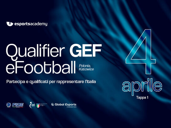 eFootball 2023 - Qualifiche Nazionali GEF - Tappa 1