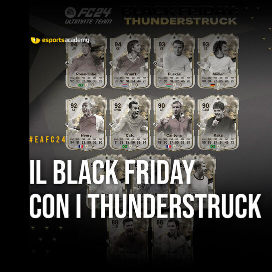 EA FC 24: il Black Friday con i Thunderstruck